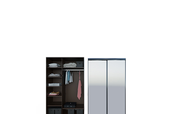 Шкаф с полками 150х240х60см