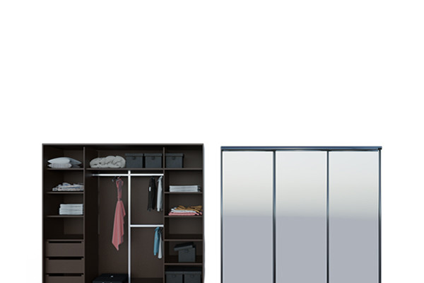 Шкаф с ящиками 250х240х60см